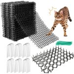 Asfasfq - lot de 24 grilles d'épines contre les chats - 15 x 20 cm - tapis anti - chat avec pointes - ... Asfasfq - lot de 24 grilles d'épines contre les chats - 15 x 20 cm - tapis anti - chat avec pointes - ...