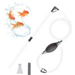 Asfasfq - 7 pices aspirateur aquarium 2. 2m nettoyeur aquarium siphon aquarium pompe nettoyage aquarium ...