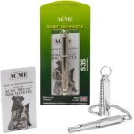 Asfasfq - acme 535 sifflet silencieux pour chien