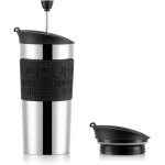 Asfasfq - bodum ensemble de cafetire  piston travel, acier inoxydable avec couvercle supplmentaire, ...