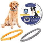 Asfasfq - chien collier anti puces et anti tiques haute qualit, 2 pices collier antiparasite pour chien, ...