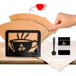 Asfasfq - coffret café 3 pièces : porte filtres a café + cuillère doseuse + sachet zip pour café moulu ... Asfasfq - coffret café 3 pièces : porte filtres a café + cuillère doseuse + sachet zip pour café moulu ...
