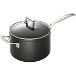 Asfasfq - le creuset casserole anti - adhrente en aluminium forg, 16 cm, anthracite / argent, 5110816001030 ...