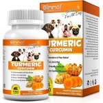 Asfasfq - curcumine pour chien 180 comprims - soutien articulaire & anti - inflammatoire avec piprine ...