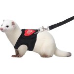 Asfasfq - ensemble harnais et laisse pour furet, laisse ajustable imprimé léopard harnais souple pour ... Asfasfq - ensemble harnais et laisse pour furet, laisse ajustable imprimé léopard harnais souple pour ...