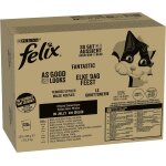 Asfasfq - felix nourriture humide pour chat en gelée, mélange de variétés, lot de 120 (120 x 85 g) Asfasfq - felix nourriture humide pour chat en gelée, mélange de variétés, lot de 120 (120 x 85 g)