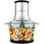Asfasfq - hachoir chopbeat 2000 vindaloo glass, 500w de puissance, hache, tranche et coupe, lame  4 ...