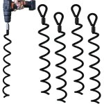 Asfasfq - jayzod 46cm spiral earth ground kit d'ancrage haute performance pour hangar idéal comme poteau ... Asfasfq - jayzod 46cm spiral earth ground kit d'ancrage haute performance pour hangar idéal comme poteau ...