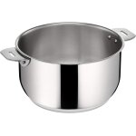 Asfasfq - lagostina salvaspazio casserole en acier inoxydable 18 / 10 Ø 14 cm, induction, gaz et four ...