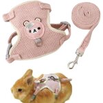 Asfasfq - laisse pour lapin, accessoires de lapin, 120cm harnais avec laisse, colliers et laisses pour ... Asfasfq - laisse pour lapin, accessoires de lapin, 120cm harnais avec laisse, colliers et laisses pour ...