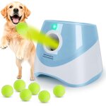 Asfasfq - lanceur de balle pour chien automatique, lance balle pour chiens avec 6 balles, jouets interactifs ... Asfasfq - lanceur de balle pour chien automatique, lance balle pour chiens avec 6 balles, jouets interactifs ...