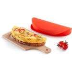 Asfasfq - lku cuiseur  omelette pour micro - ondes, rouge, 0, 4 l