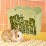 Asfasfq - mangeoire lapin, rtelier a foin suspendu pour petits animaux lapins, lapins nains, cochons ...