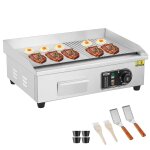 Asfasfq - plancha electrique 3200 w, plaque  snacker commerciale, plaque de cuisson avec surface antiadhsive ...