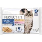 Asfasfq - repas pour chat d'intrieur strilis - 52 sachets fracheur (lot de 13 packs 4x85g) - pte ...