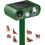 Asfasfq - rpulsif chat ultrason, rpulsif chat exterieur, rpulsif pour chats solaire, rpulsif ultrason ...
