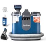 Asfasfq - scc1201h shampouineuse canap, moteur puissant de 500w, nettoyeurs tapis et moquettes idal ...