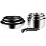 Asfasfq - sitram - 713515 - batterie de 7 pices sitramovible arpge en inox - revtement anti - adhrent ...