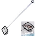Asfasfq - tlescopique epuisette aquarium maille fine epuisette bassin epuisette crevette mer epuisette ...