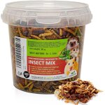 Asfasfq - ugf - mlange d'insectes, seau de 500 millilitres ¿ 90g, nourriture pour hrissons, gerbilles, ...