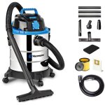 Asfasfq - vq1220sc 1250w 20l aspirateur eau et poussire, fonction soufflerie, puissant professionnel ...