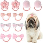 Asfasfq - xinjoduz lot de 10 n?uds a cheveux pour petits chiens - accessoires pour cheveux de chien - ...
