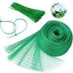 Asfasfq - yzrohyi filet anti oiseaux potager 4x15 m, filet anti pigeon avec 50 serre cables, filet voliere ...
