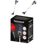 Aspirateur balai rouge 2en1 500ml 600w techwood bleu balai / à main filaire, cyclonique sans sac Aspirateur balai rouge 2en1 500ml 600w techwood bleu balai / à main filaire, cyclonique sans sac