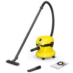 Aspirateur eau et poussire karcher wd 2 plus v - 12 / 4 / 18 - puissance 1000w - capacit 12l - cuve ...
