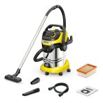 Aspirateur eau et poussire karcher wd 6 p s v - 30 / 8 / 35 / t - puissance 1300w - capacit 30l - cuve ...
