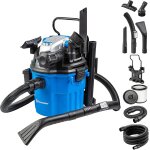 Aspirateur eau et poussi�re puissant aspirateur chantier sans sac pour maison cuisine tapis voiture jardin ...