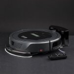 Aspirateur robot de 0, 18l noir