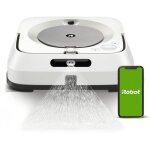 Aspirateur robot irobot braava jet m6134 laveur de sols connect wifi