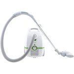Aspirateur avec sac de 3l silencieux vert blanc