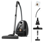 Aspirateur avec sac, moteur basse consommation, haute filtration, ultrasilencieux, eco responsable, nombreux ...