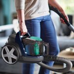 Aspirateur sans sac de 1, 5l 650w bleu noir Aspirateur sans sac de 1, 5l 650w bleu noir