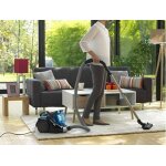 Aspirateur sans sac de 1, 5l 750w bleu noir