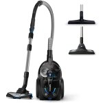 Aspirateur sans sac de 2l 650w bleu noir Aspirateur sans sac de 2l 650w bleu noir