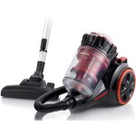 Aspirateur sans sac de 3, 5l 700w rouge noir