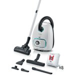 Aspirateur traneau bosch bgl41hyg3h - srie 4 - 69 db - blanc