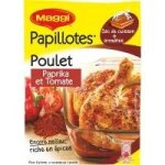 Assaisonnement poulet paprika et tomate - papillotes 28 g