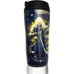 Assassin's creed coffee mug water cup travel mug reusable leak proof with lid for 350 ml(cup bottom thickened ...
