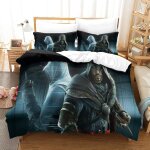 Assassin's creed pi�ces d imprim� th�me dissimul� fermeture eclair taies d'oreiller et housse de couette ...