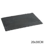 Assiette en ardoise - 20 x 30 cm.