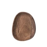 Assiette en bois massif ovale irr�gulier, couverts a fruits, soucoupe, plateau a th�, service de table ...