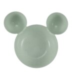 Assiette a collation en plastique pour enfants, bol de mickey mouse de dessin anim, plats bote a djeuner ...