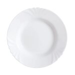 Assiette creuse blanche 22. 5 cm