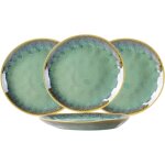 Assiettes creuses en gr�s 28 cm ¿ lot de 4