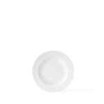 Assiette creuse rhombe c�ramique blanc a�23 cm