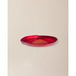Assiette d�corative citrine - 20 cm - rouge